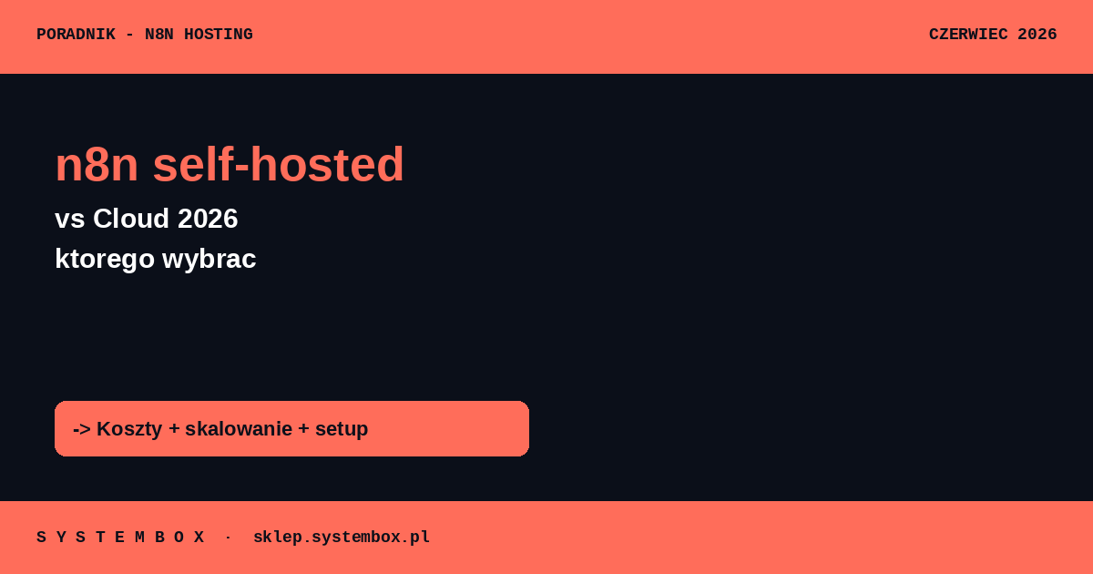 n8n self-hosted vs Cloud